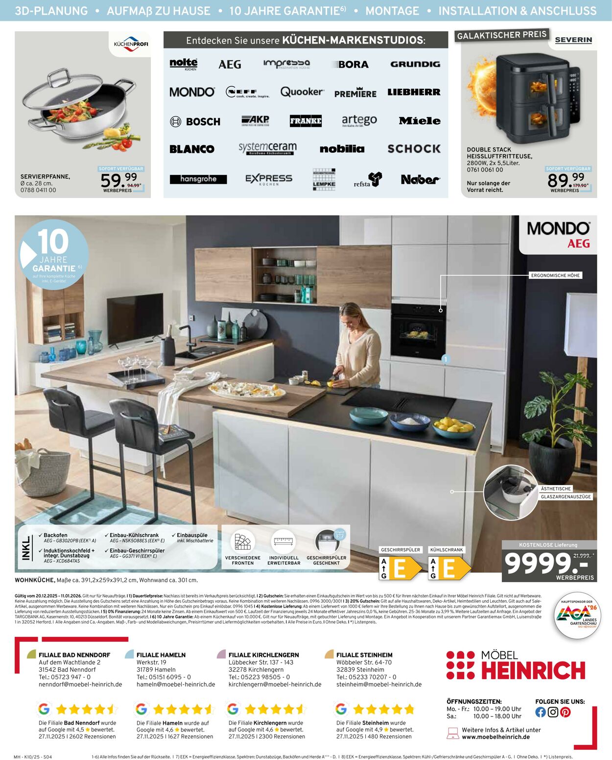 Prospekt Möbel Heinrich 20.12.2025 - 11.01.2026