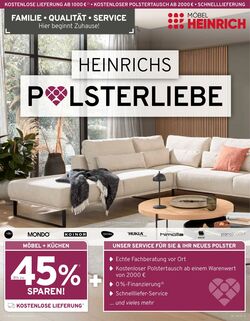 Prospekt Möbel Heinrich 24.09.2025 - 22.10.2025