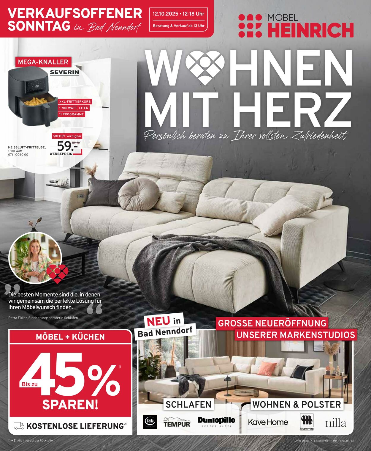 Prospekt Möbel Heinrich 24.09.2025 - 22.10.2025