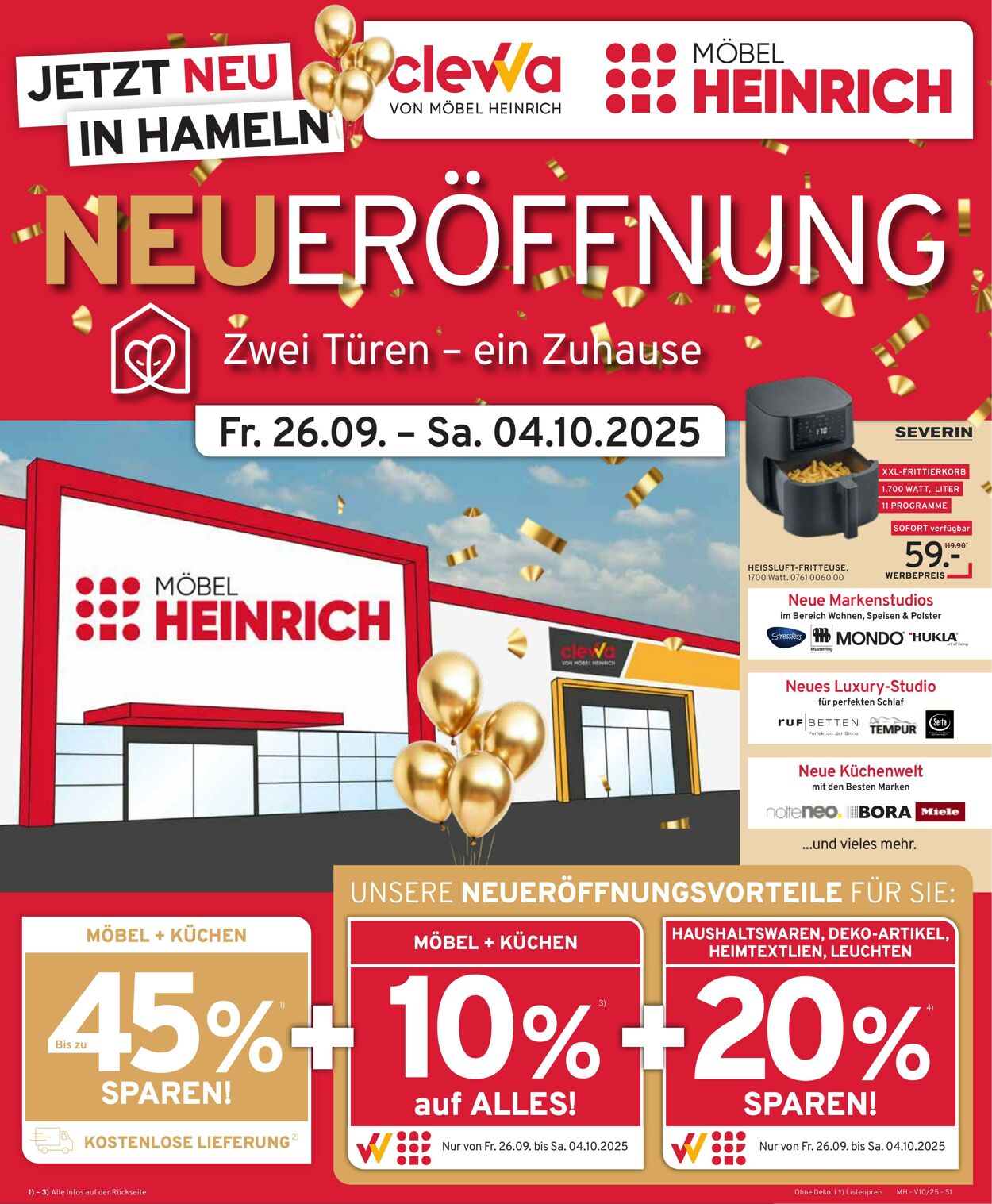 Prospekt Möbel Heinrich 24.09.2025 - 22.10.2025