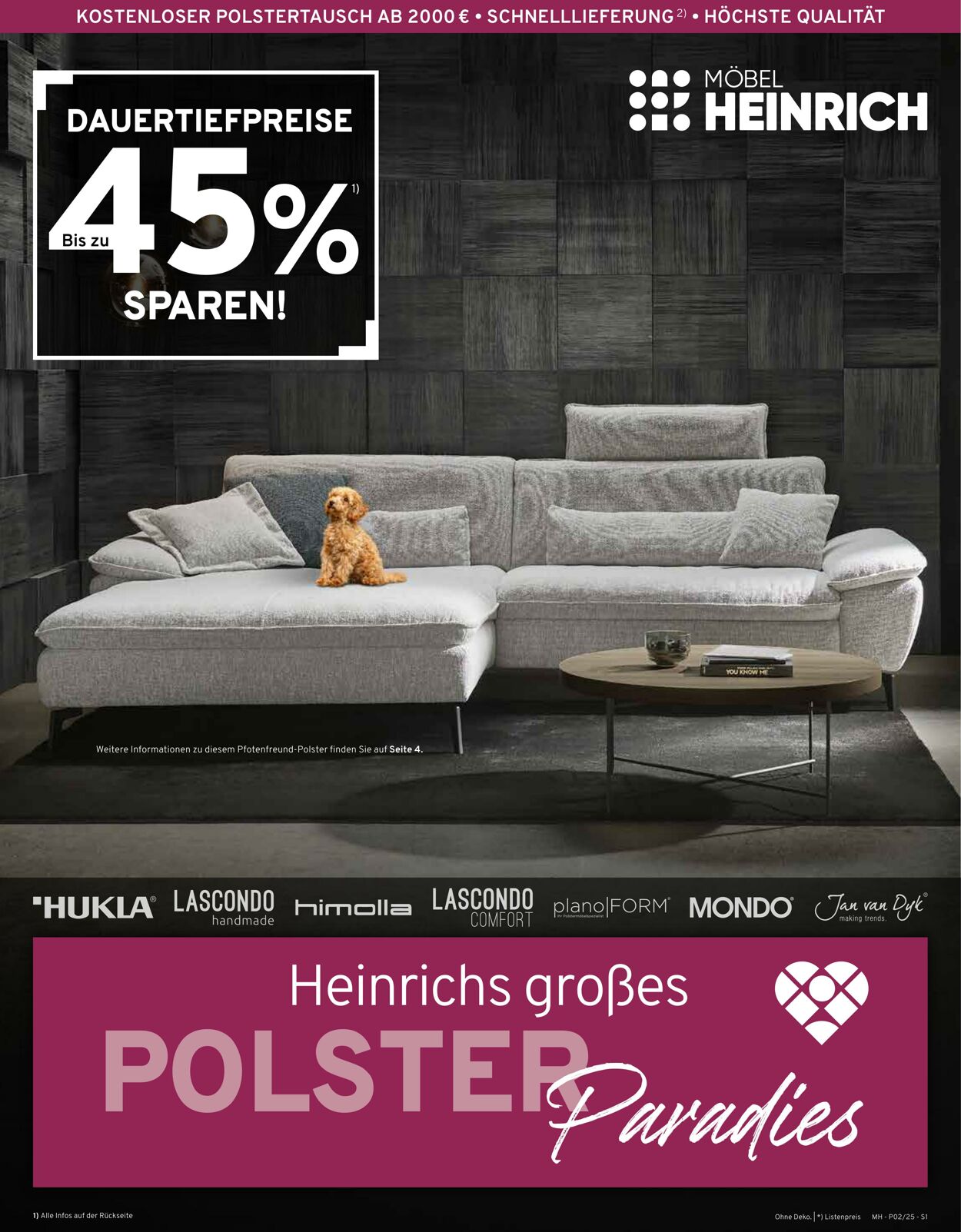 Prospekt Möbel Heinrich 26.05.2025 - 01.07.2025