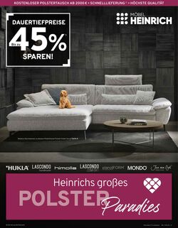 Prospekt Möbel Heinrich 26.05.2025 - 01.07.2025