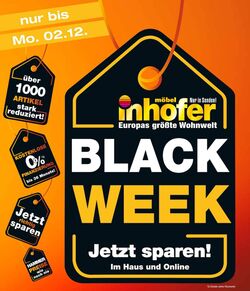 Prospekt Möbel Inhofer 30.08.2022 - 10.09.2022