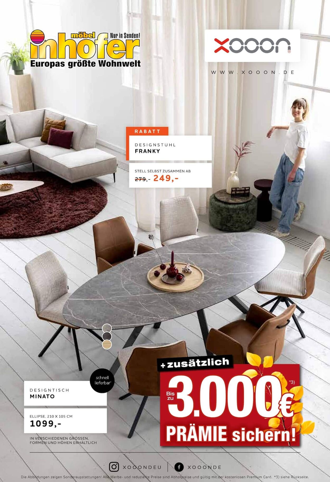 Prospekt Möbel Inhofer 30.09.2025 - 07.10.2025