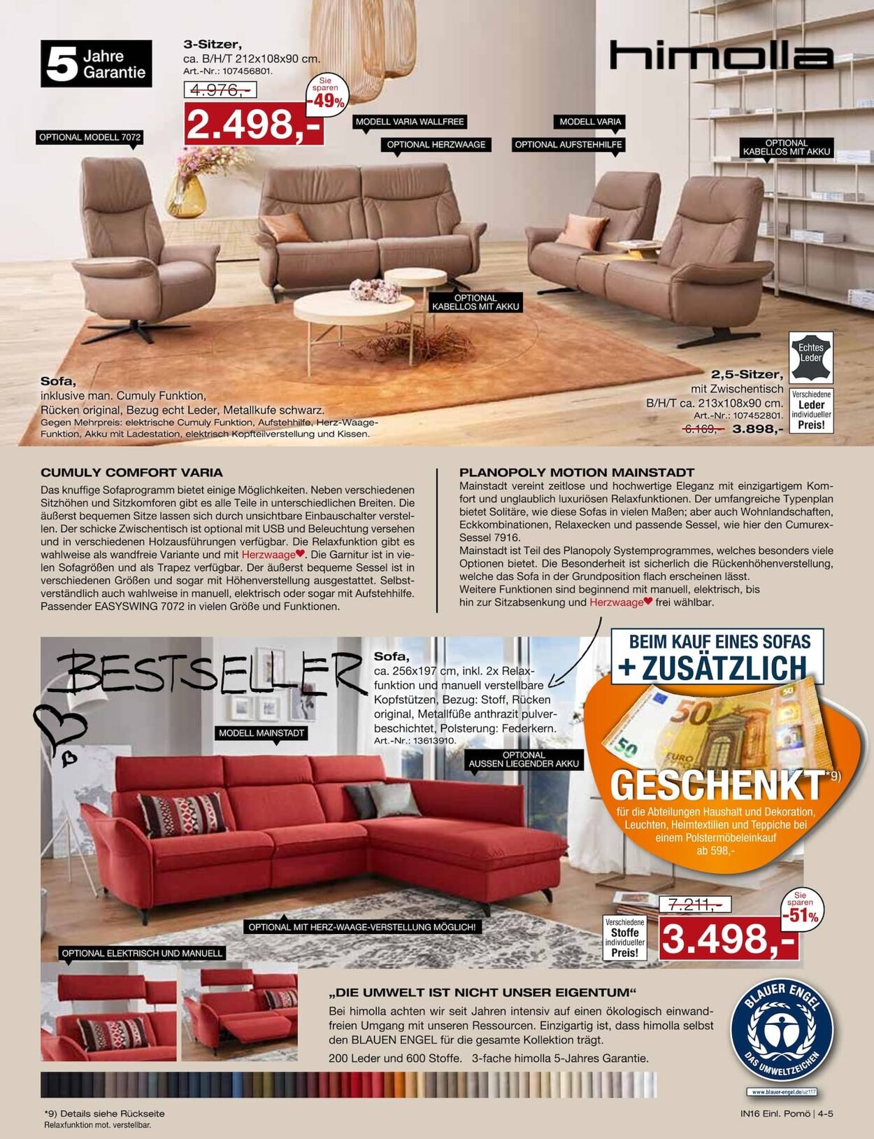 Prospekt Möbel Inhofer 04.06.2025 - 18.06.2025