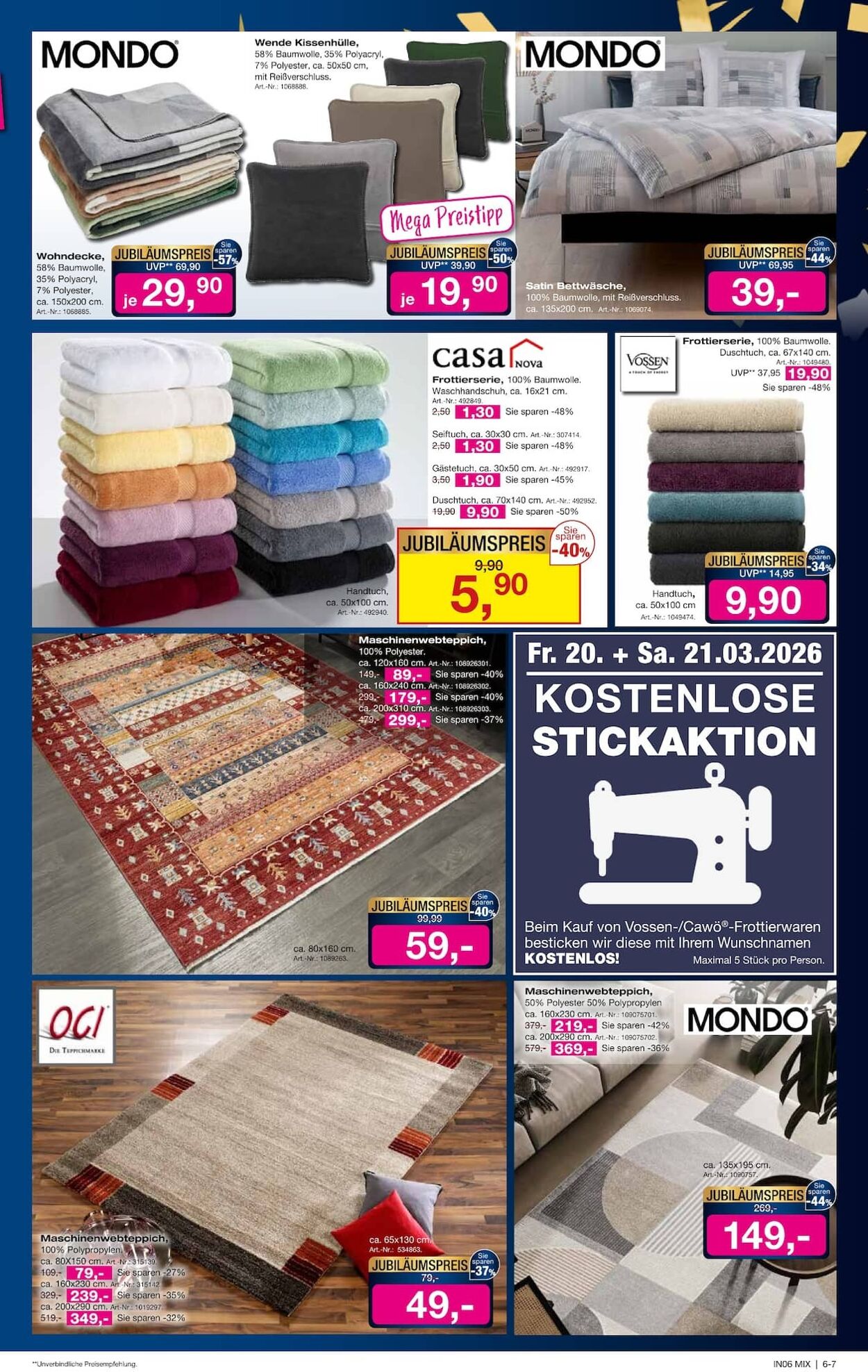 Prospekt Möbel Inhofer 25.02.2026 - 05.03.2026