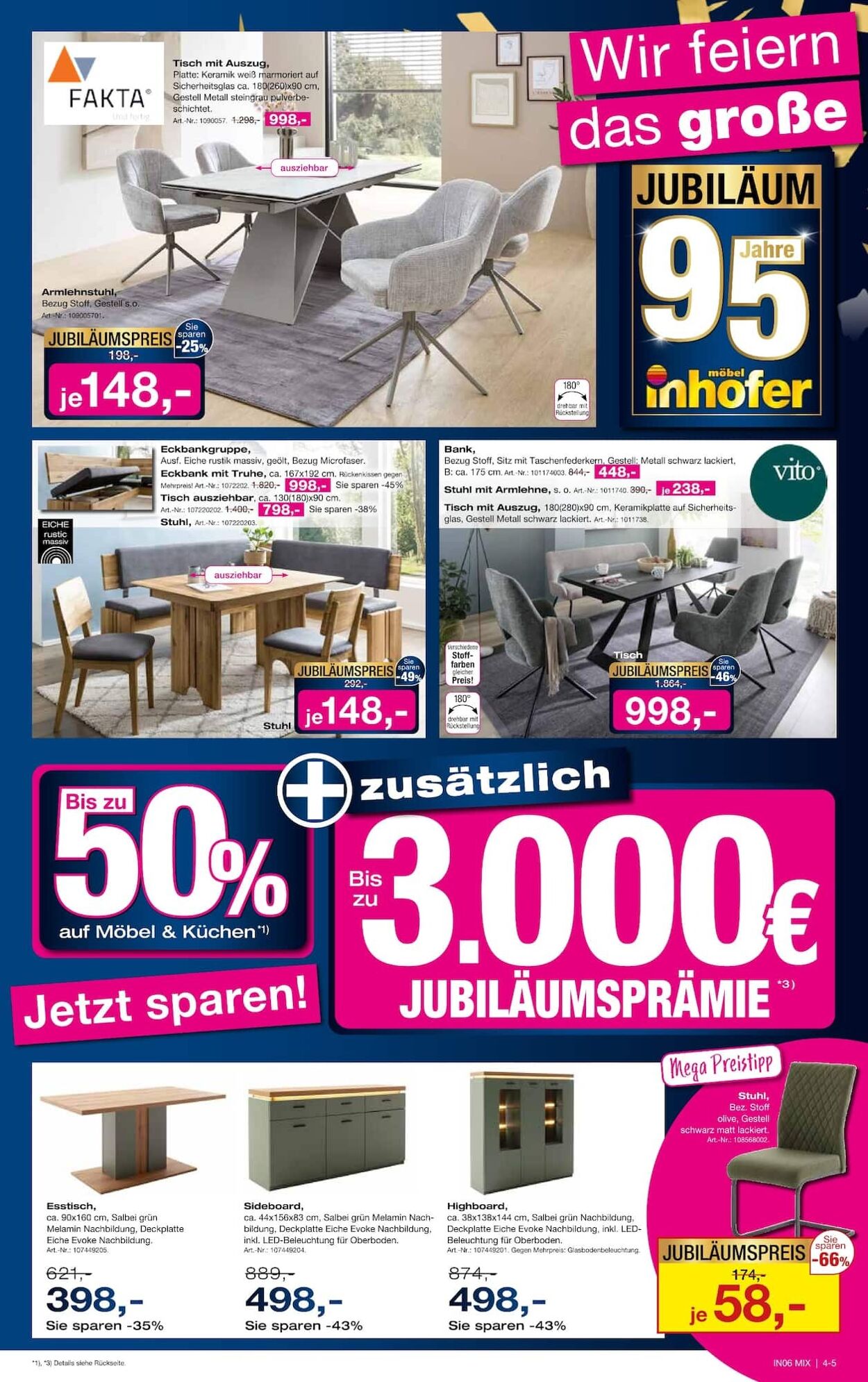 Prospekt Möbel Inhofer 25.02.2026 - 05.03.2026