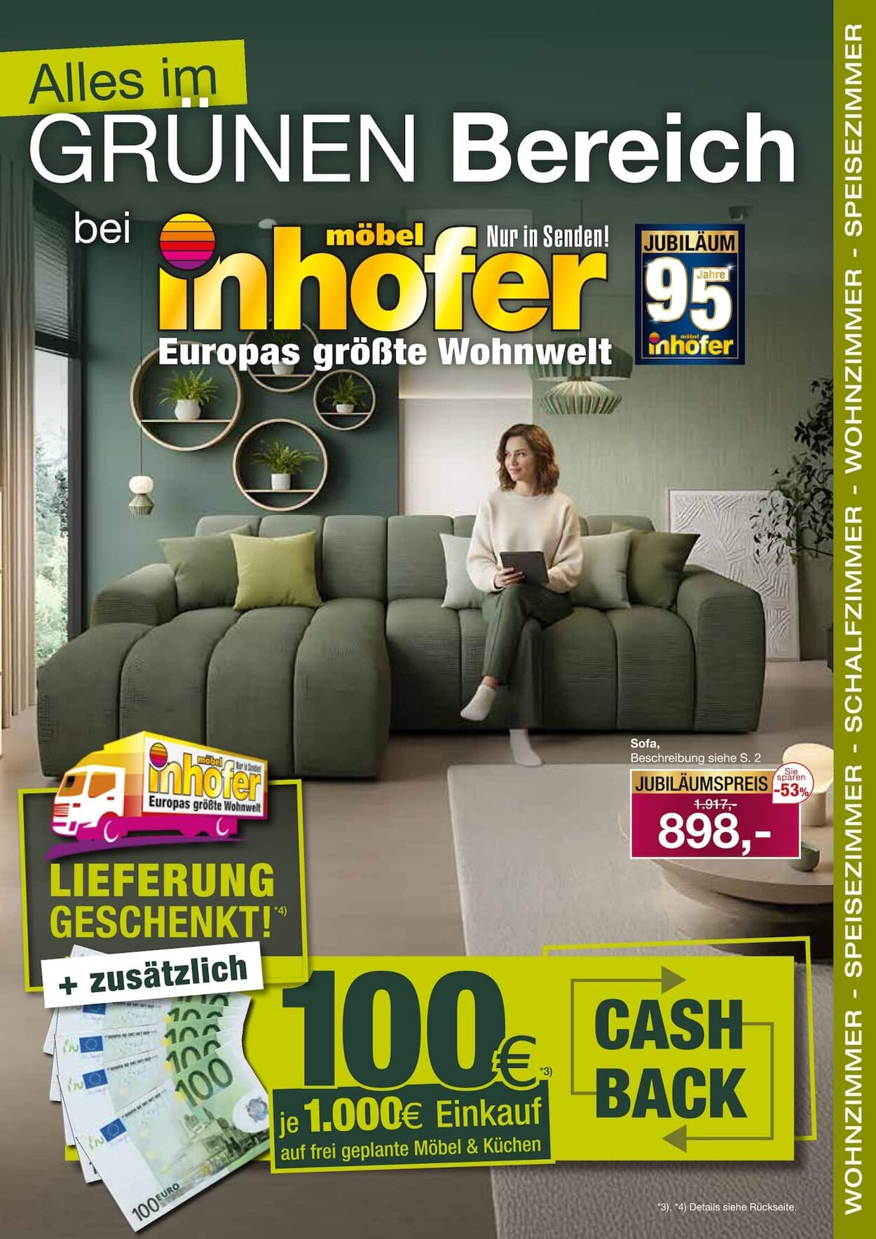 Prospekt Möbel Inhofer 16.04.2026 - 24.04.2026