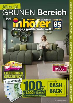 Prospekt Möbel Inhofer 16.04.2026 - 24.04.2026