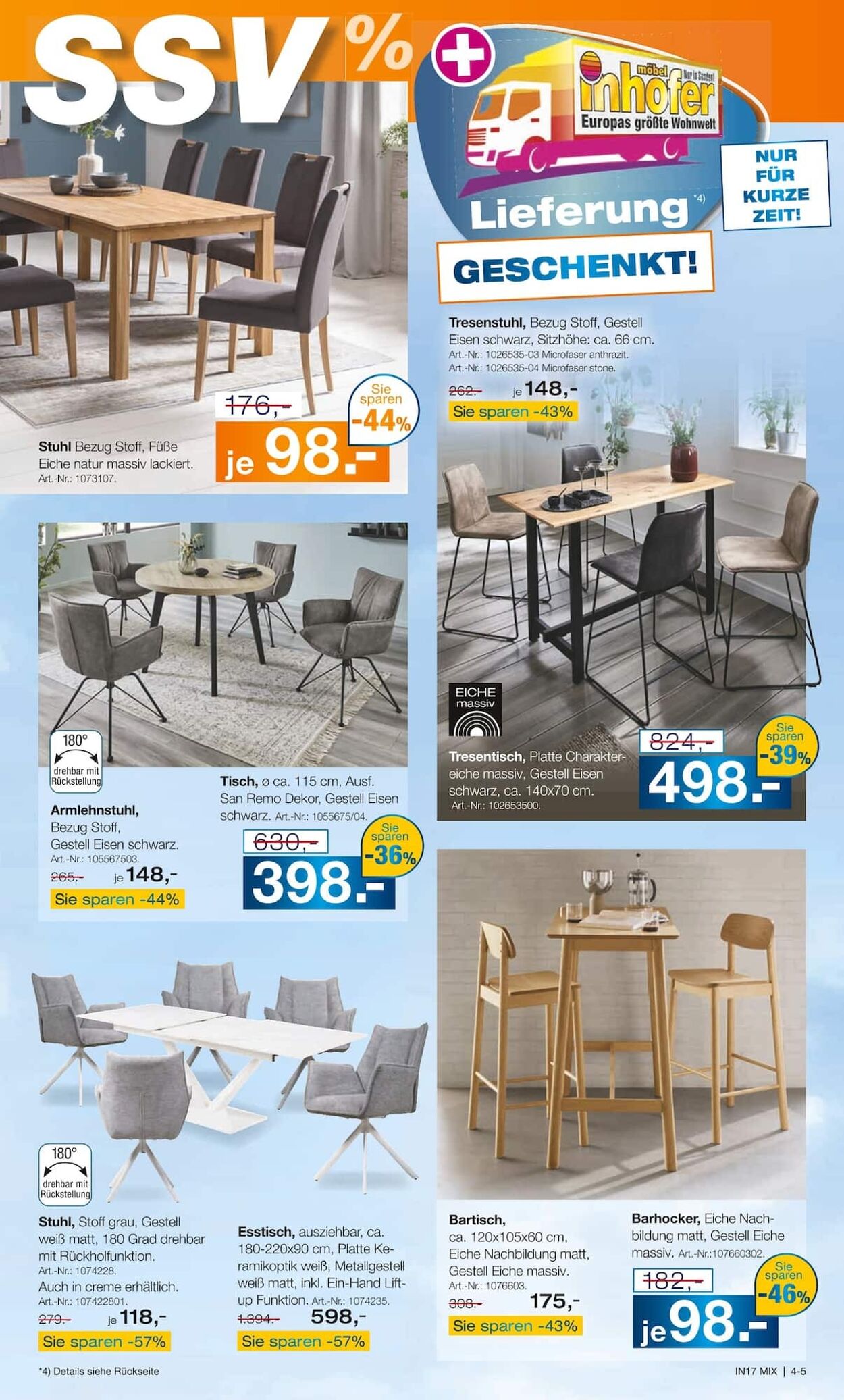 Prospekt Möbel Inhofer 02.07.2025 - 16.07.2025