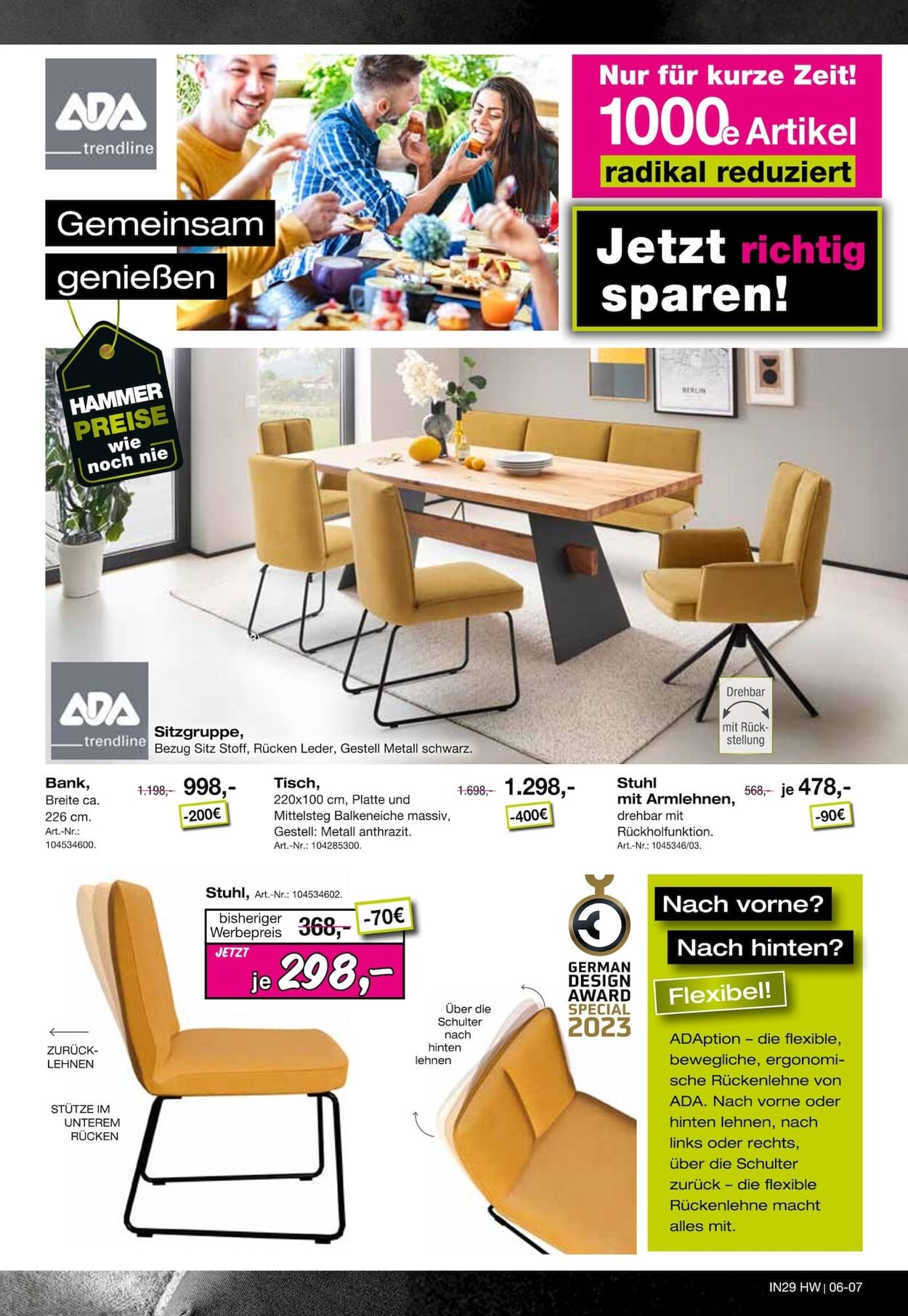 Prospekt Möbel Inhofer 13.11.2025 - 27.11.2025