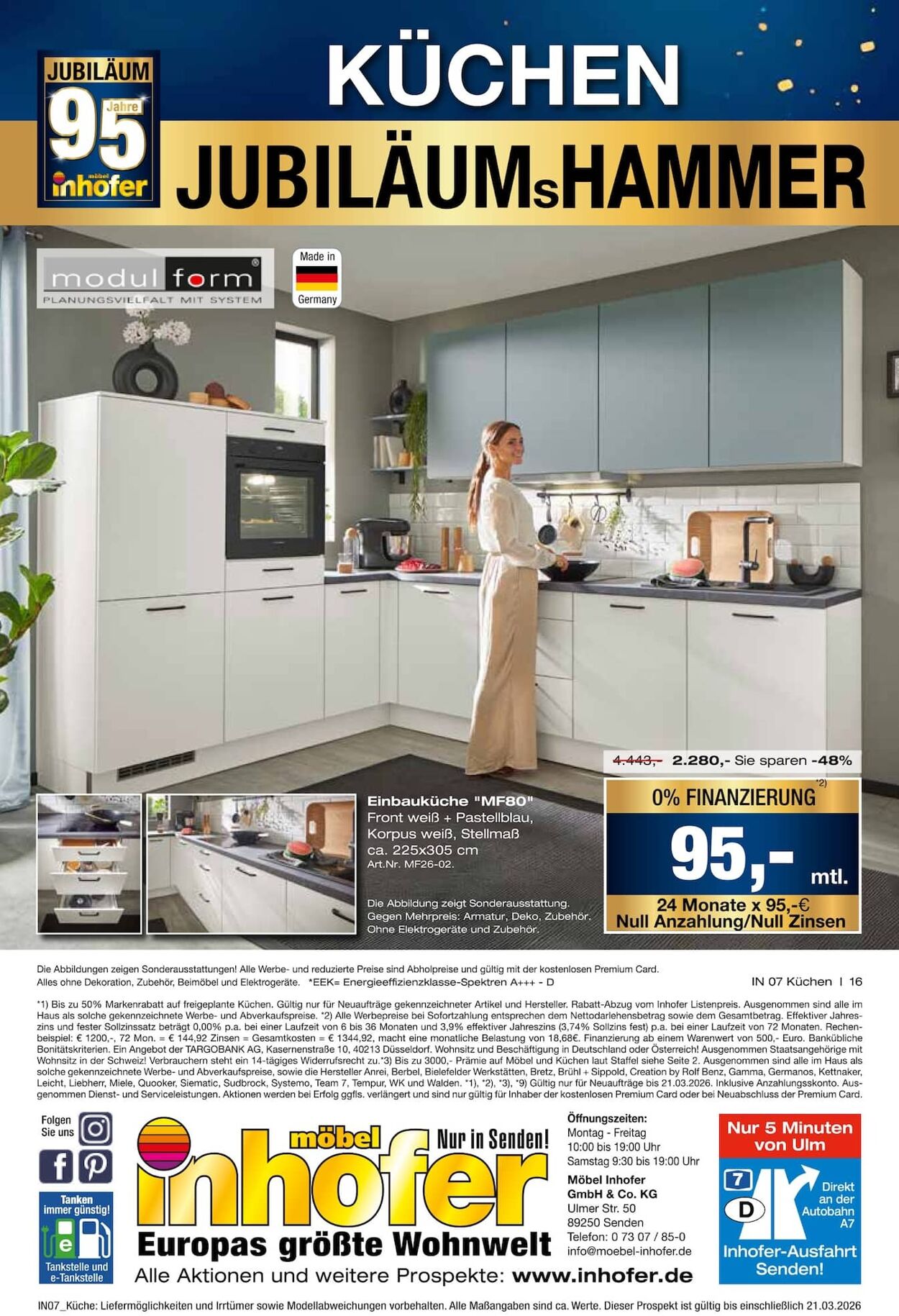 Prospekt Möbel Inhofer 06.03.2026 - 14.03.2026