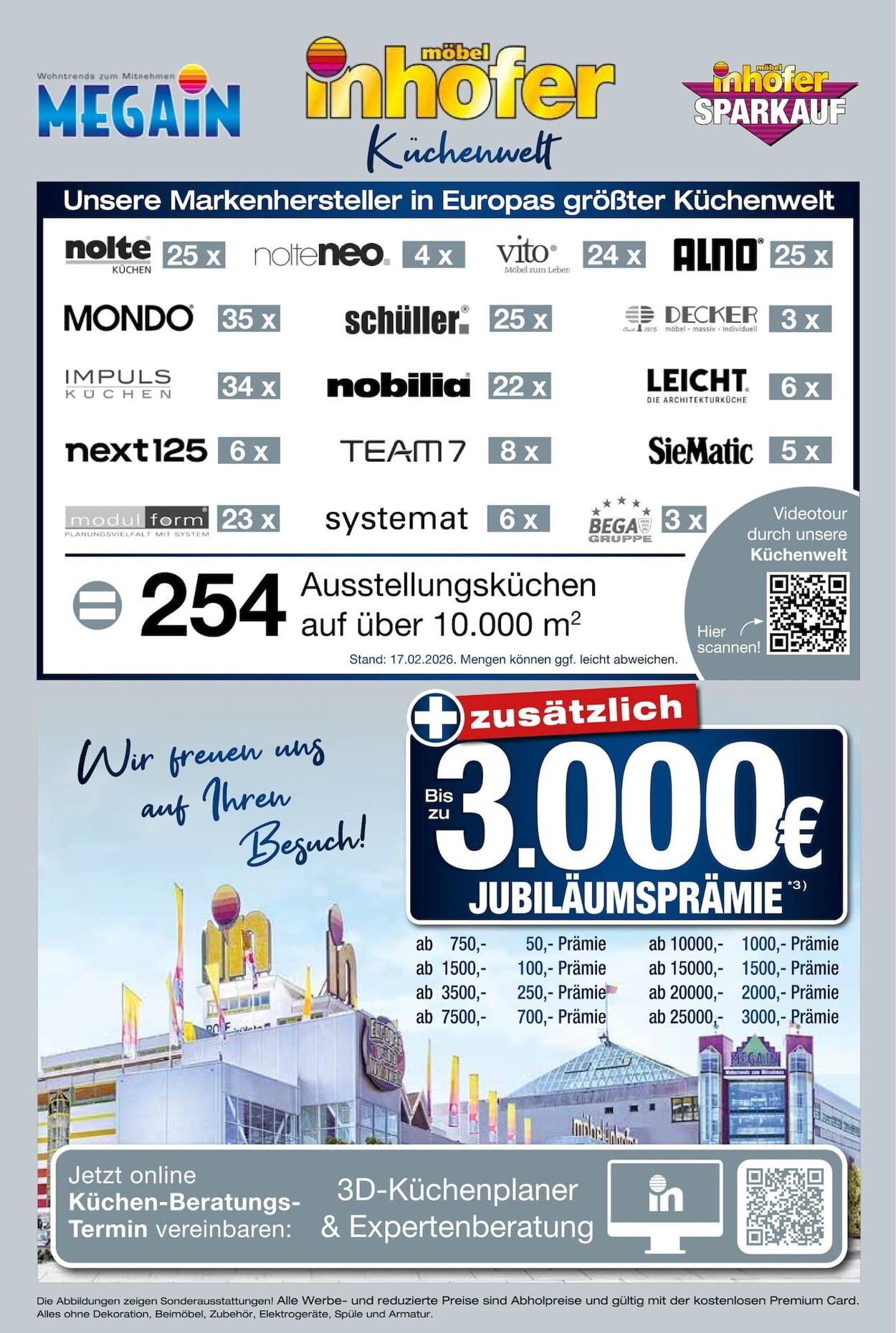 Prospekt Möbel Inhofer 06.03.2026 - 14.03.2026