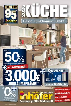 Prospekt Möbel Inhofer 16.04.2026 - 24.04.2026