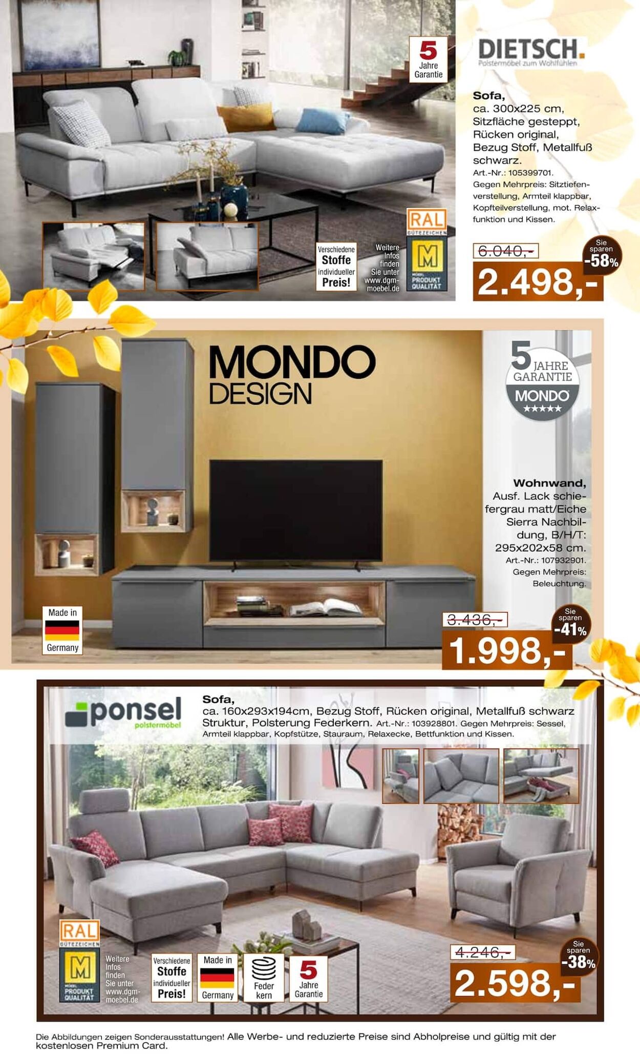 Prospekt Möbel Inhofer 17.09.2025 - 01.10.2025