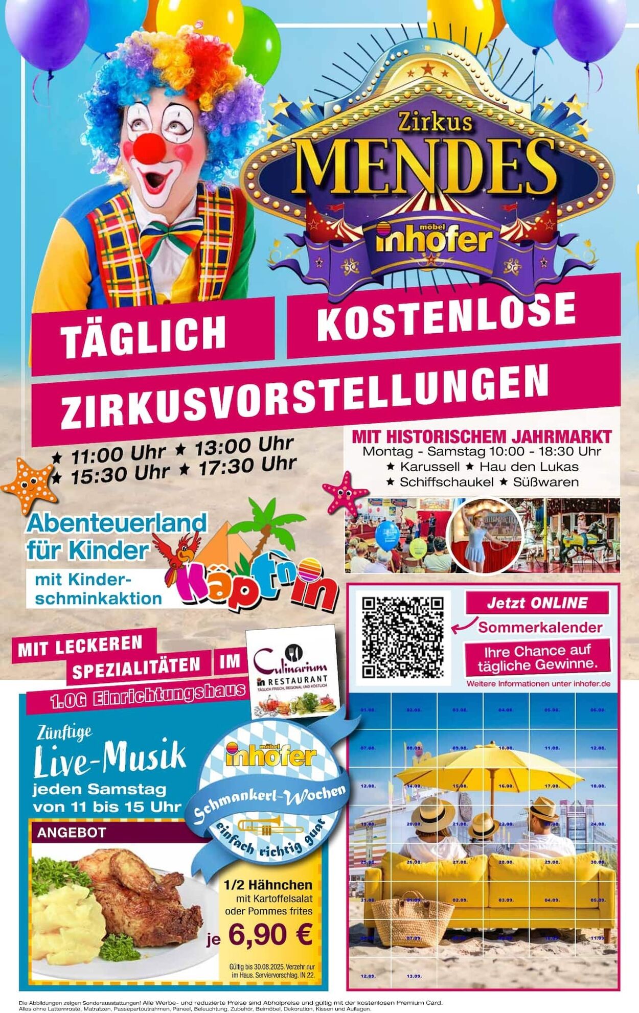 Prospekt Möbel Inhofer 14.08.2025 - 28.08.2025