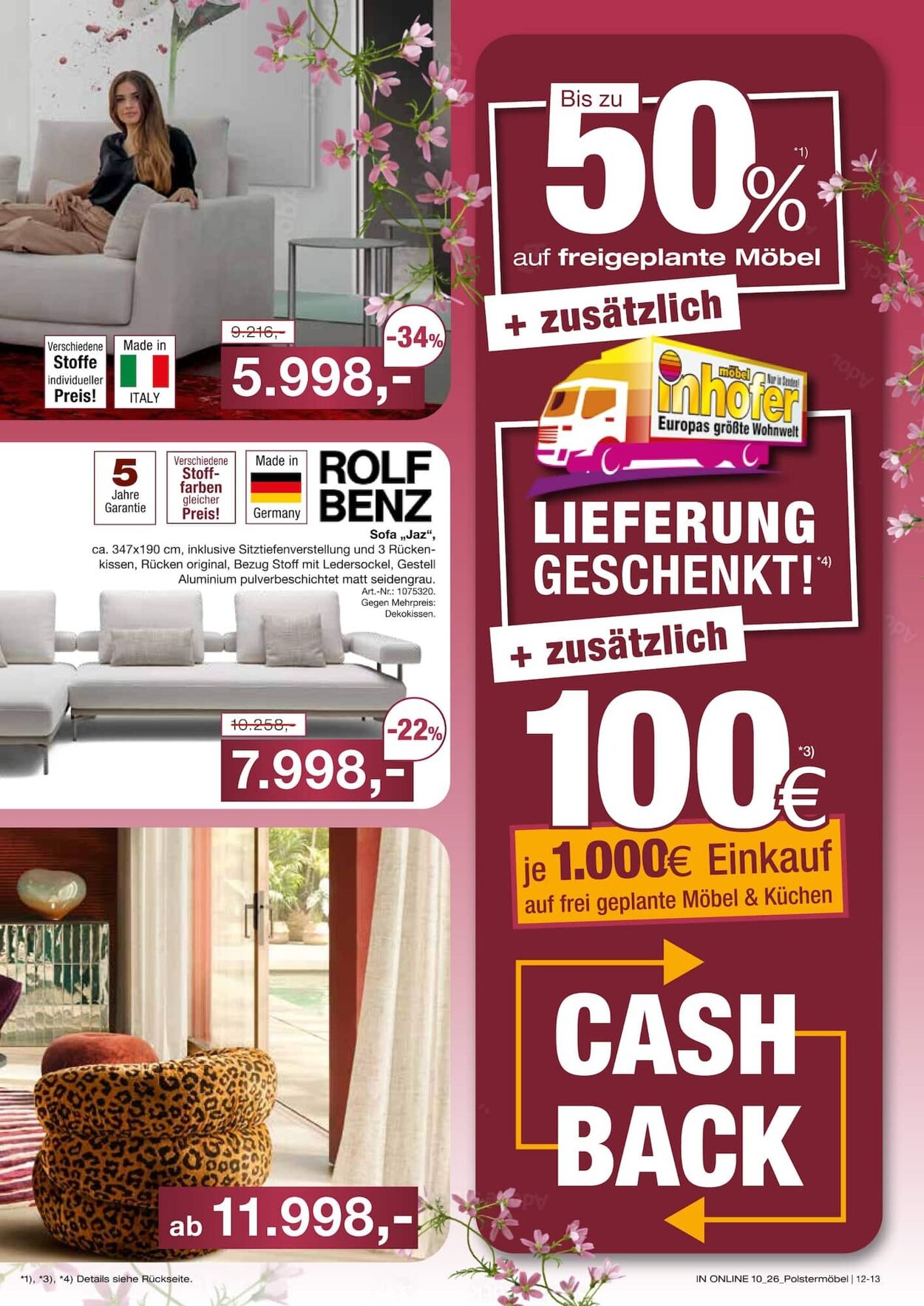 Prospekt Möbel Inhofer 16.04.2026 - 24.04.2026