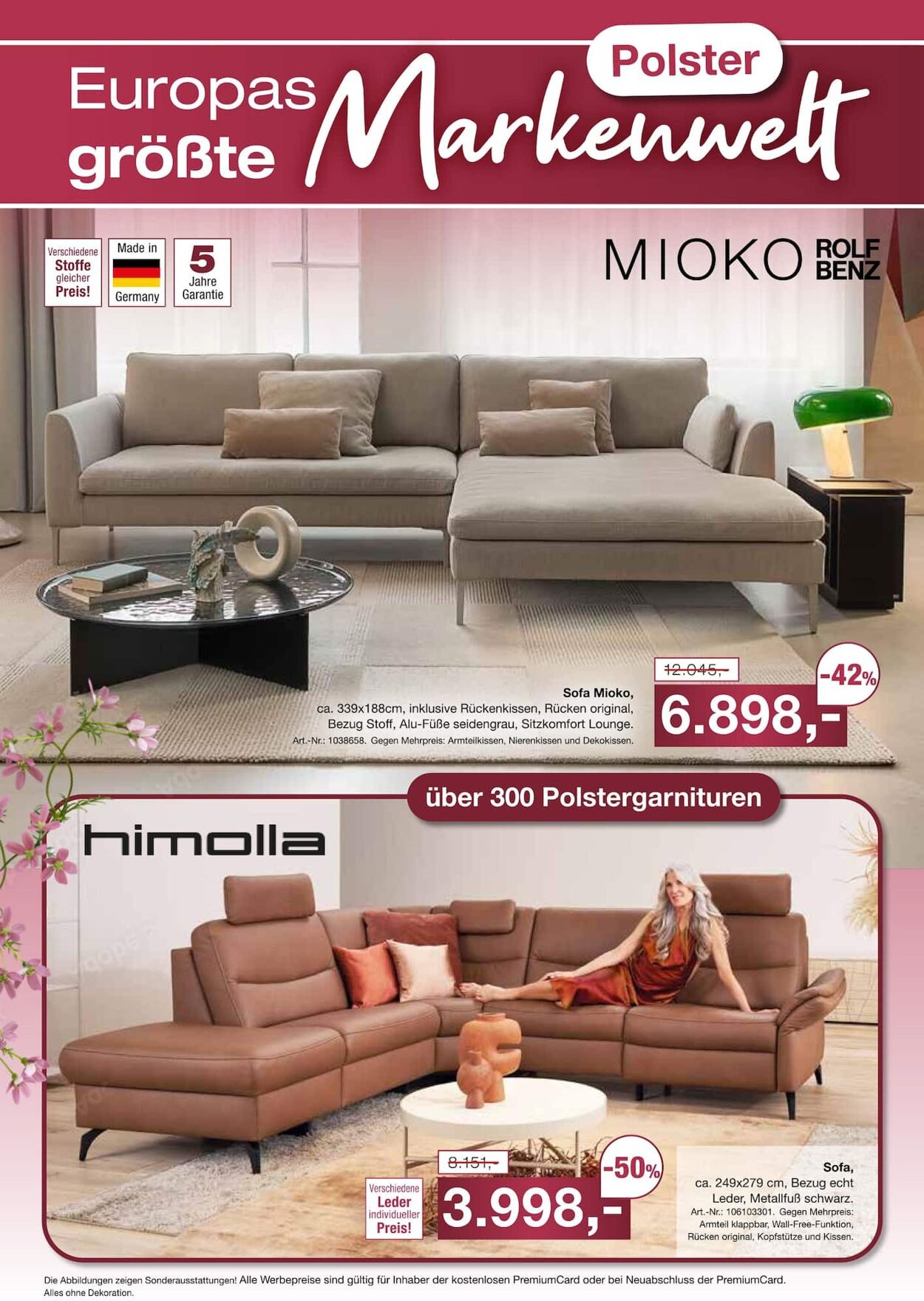 Prospekt Möbel Inhofer 16.04.2026 - 24.04.2026