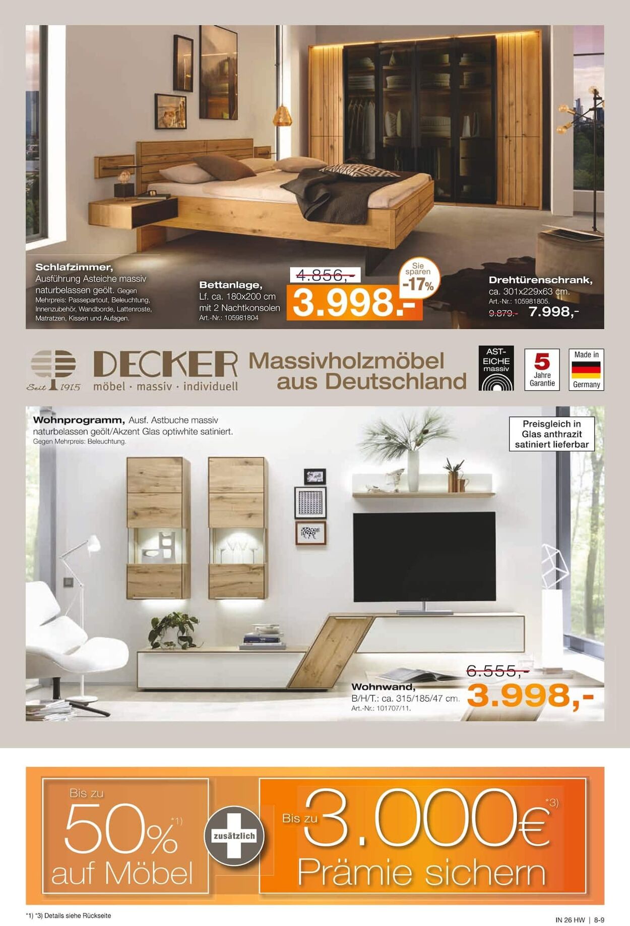 Prospekt Möbel Inhofer 22.09.2025 - 06.10.2025