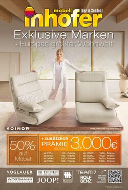 Prospekt Möbel Inhofer 22.09.2025 - 06.10.2025