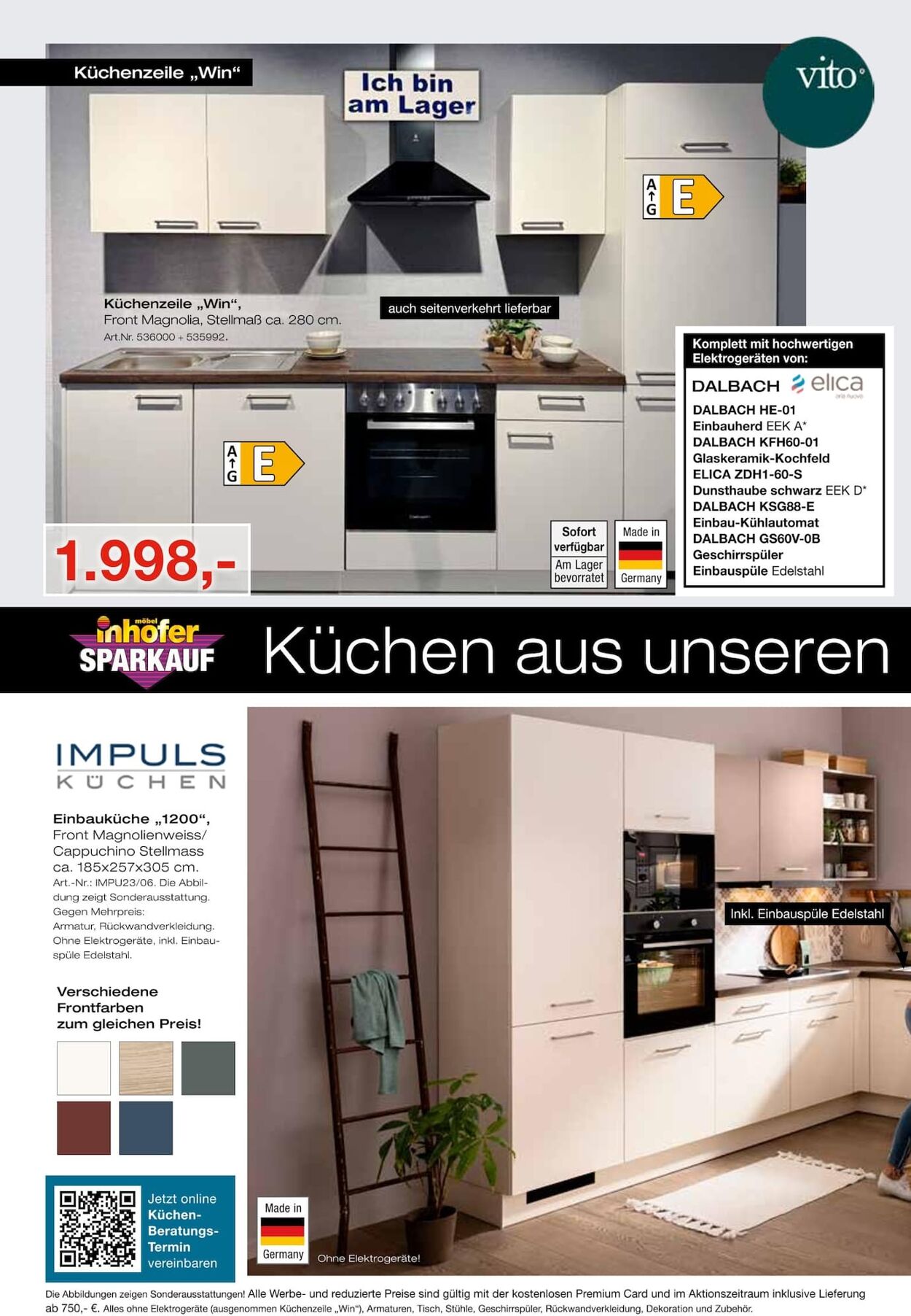 Prospekt Möbel Inhofer 20.05.2025 - 03.06.2025