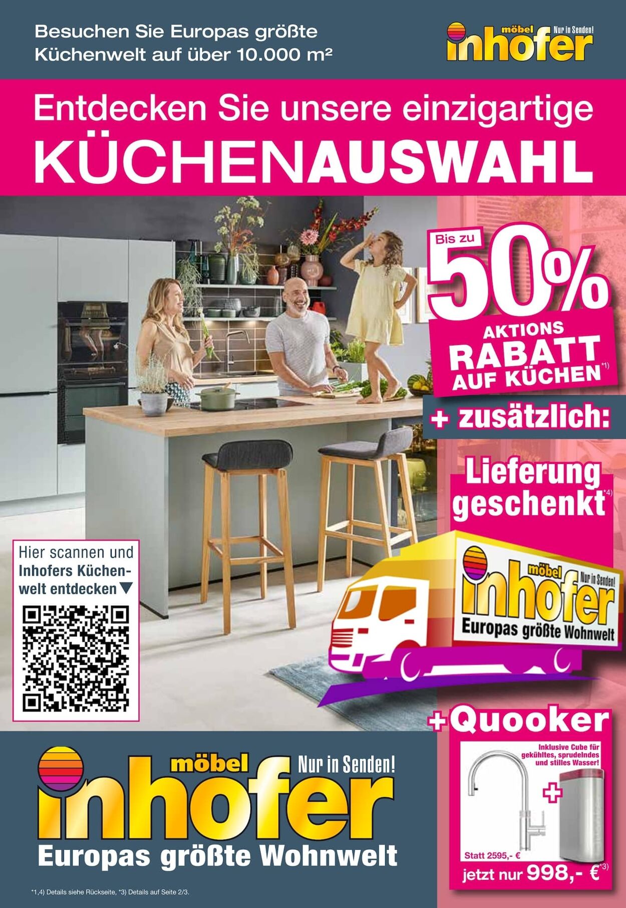 Prospekt Möbel Inhofer 20.05.2025 - 03.06.2025