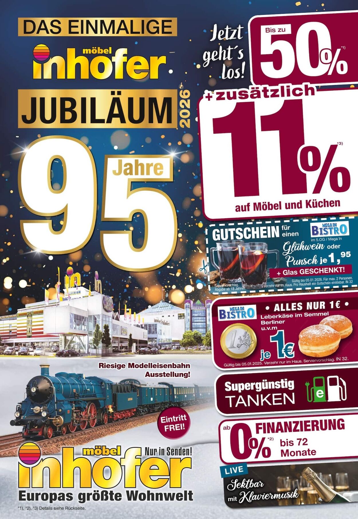 Prospekt Möbel Inhofer 18.12.2025 - 01.01.2026