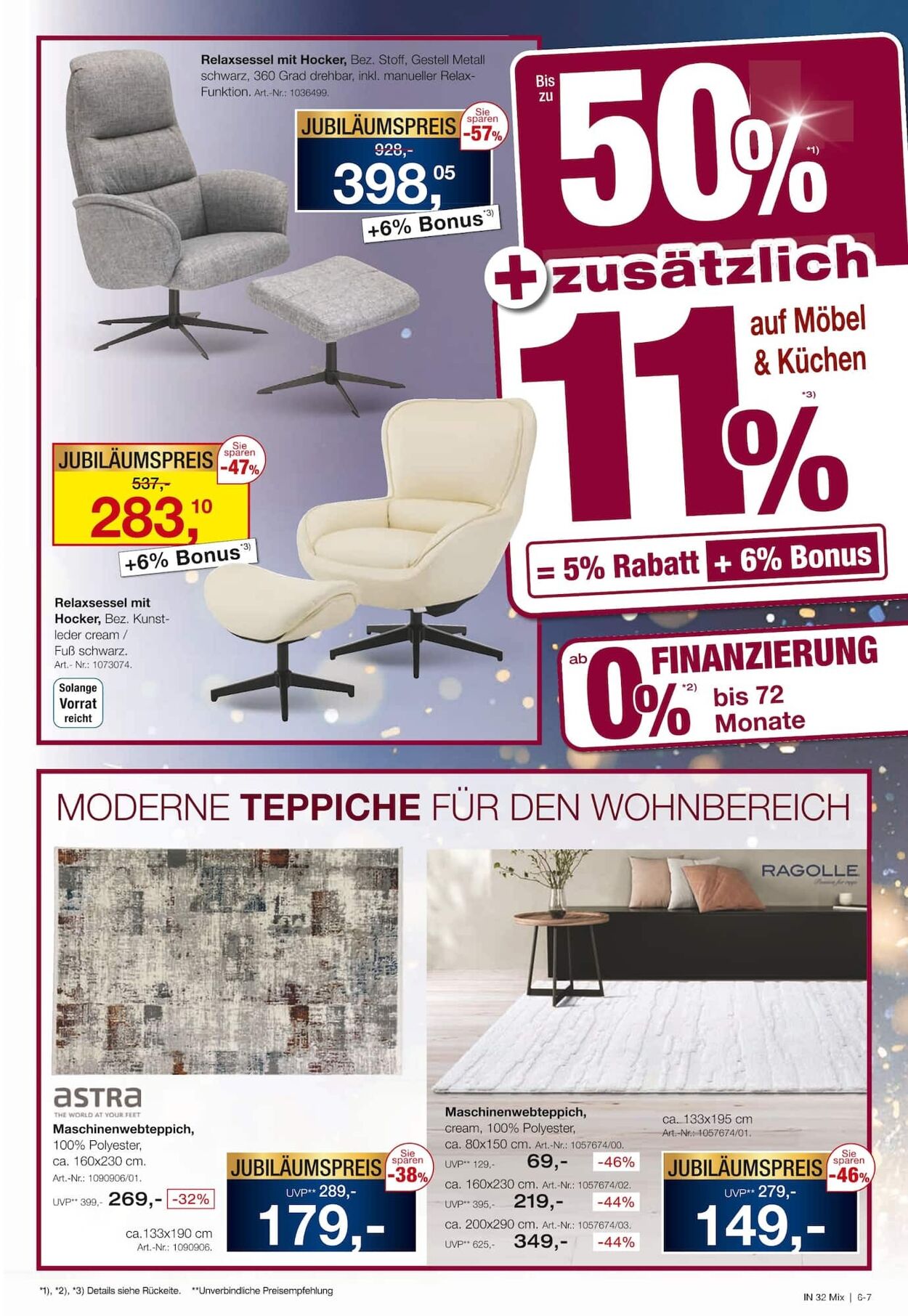 Prospekt Möbel Inhofer 18.12.2025 - 01.01.2026