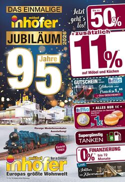 Prospekt Möbel Inhofer 16.04.2026 - 24.04.2026