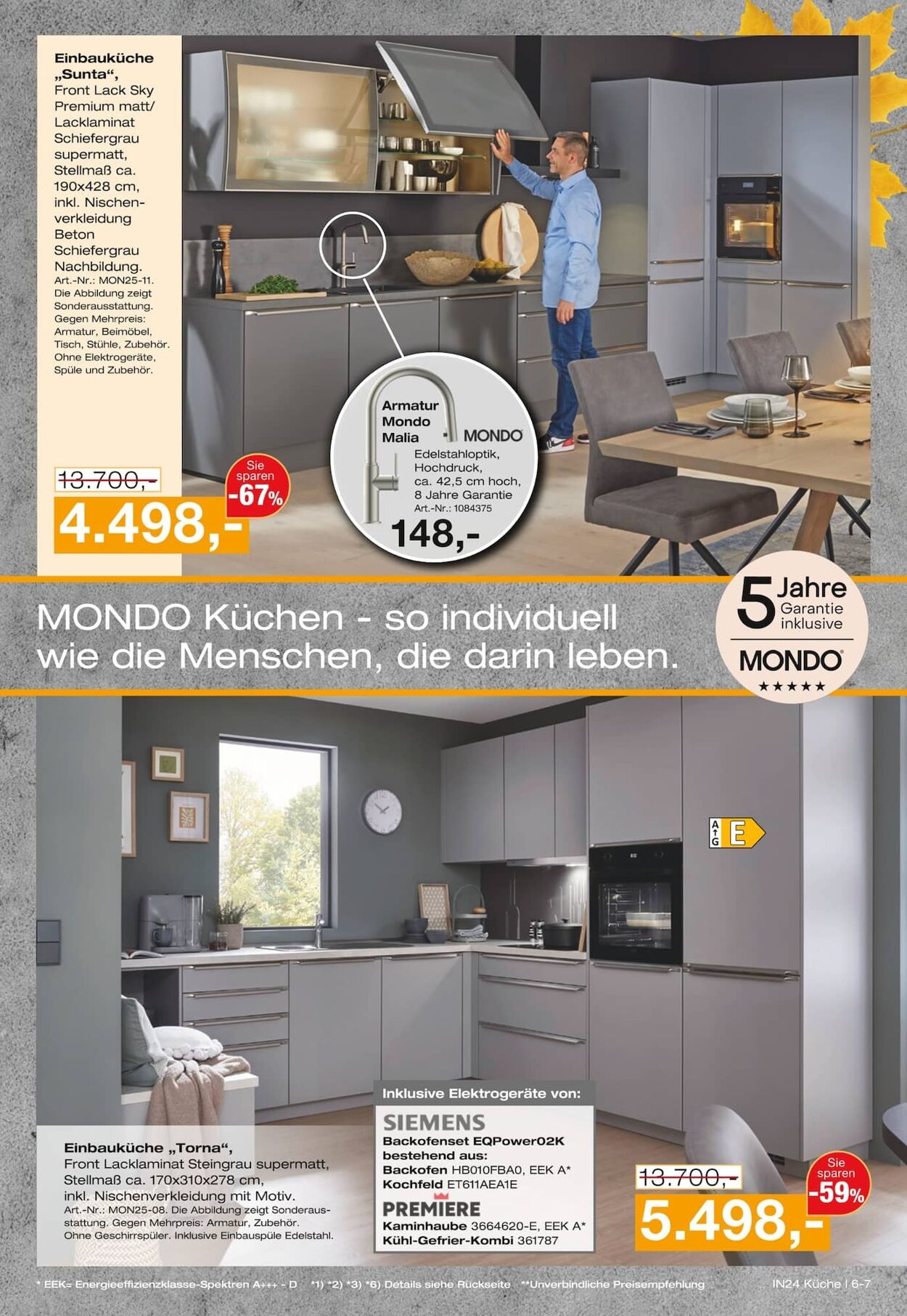 Prospekt Möbel Inhofer 17.09.2025 - 01.10.2025