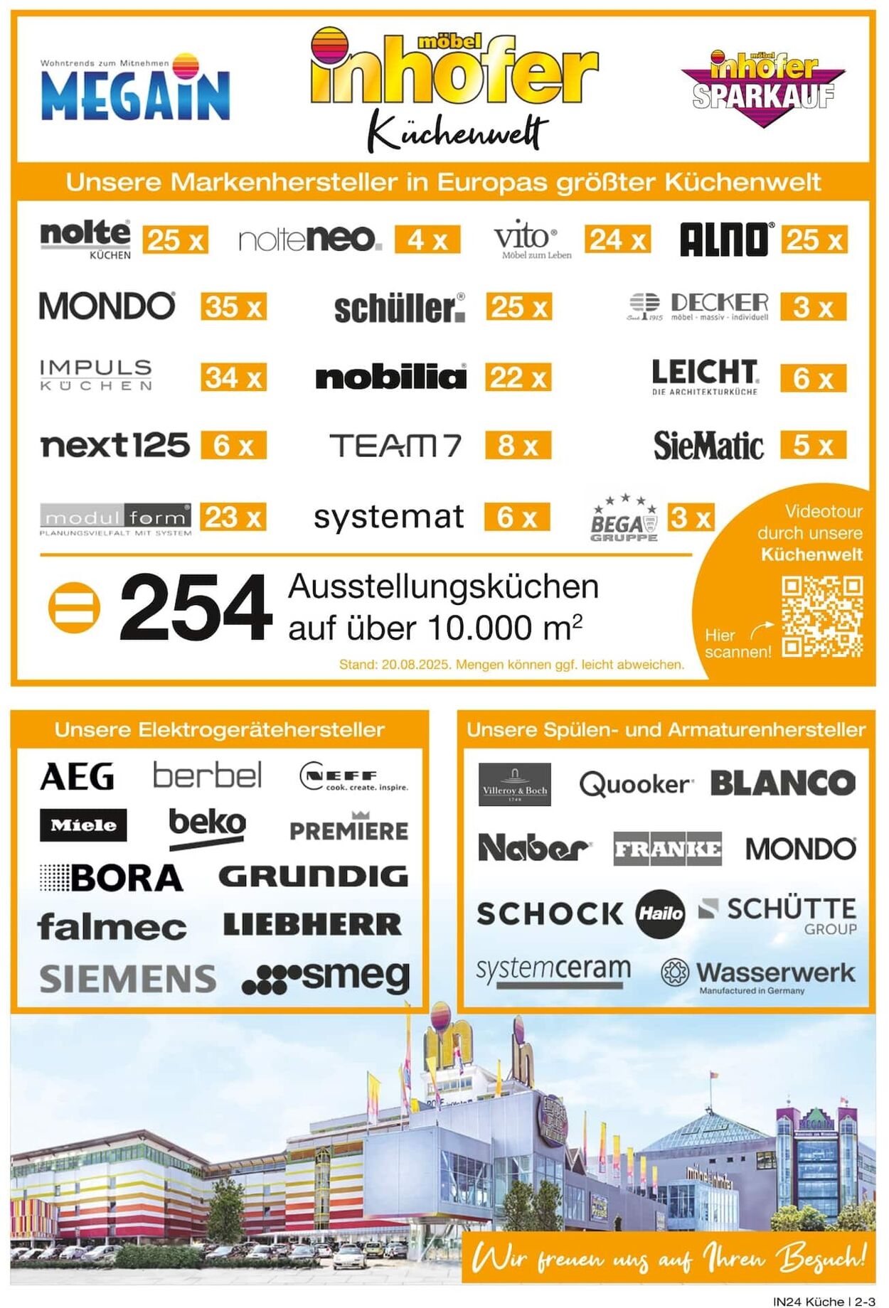 Prospekt Möbel Inhofer 17.09.2025 - 01.10.2025