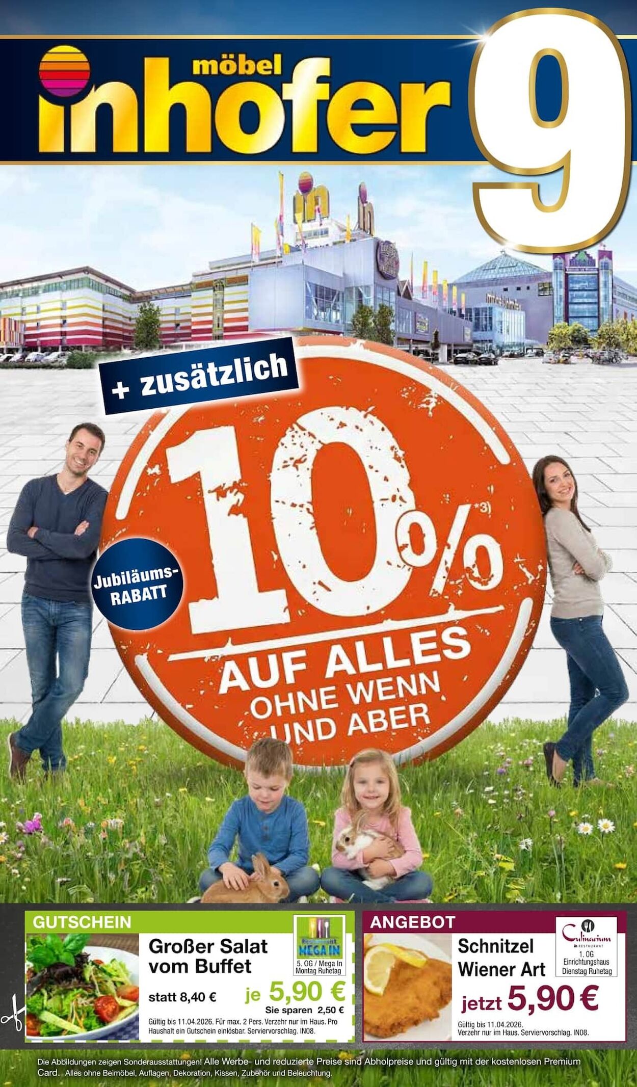Prospekt Möbel Inhofer 30.03.2026 - 07.04.2026