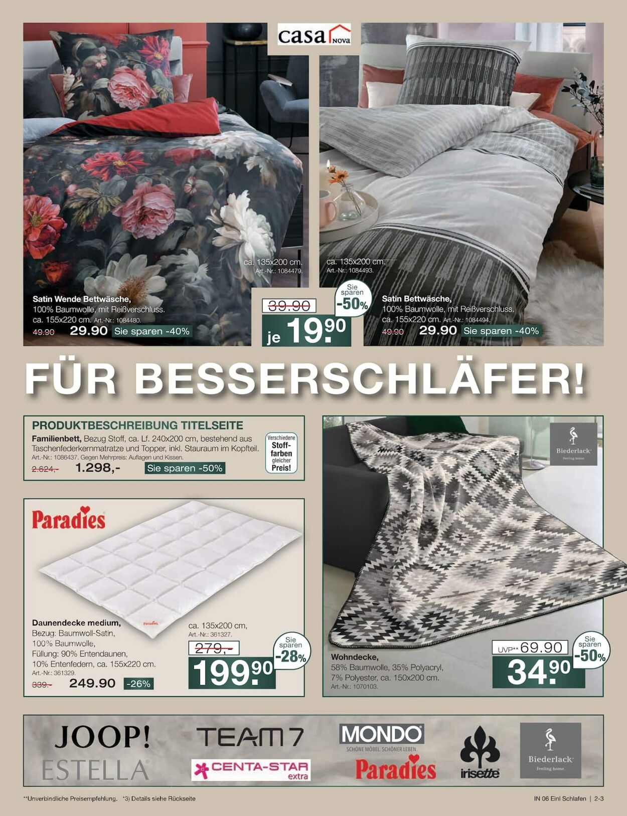 Prospekt Möbel Inhofer 25.02.2026 - 05.03.2026