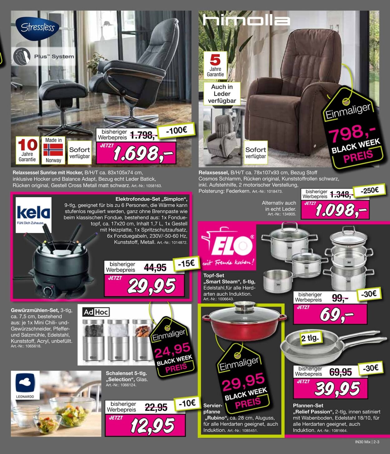 Prospekt Möbel Inhofer 13.11.2025 - 27.11.2025