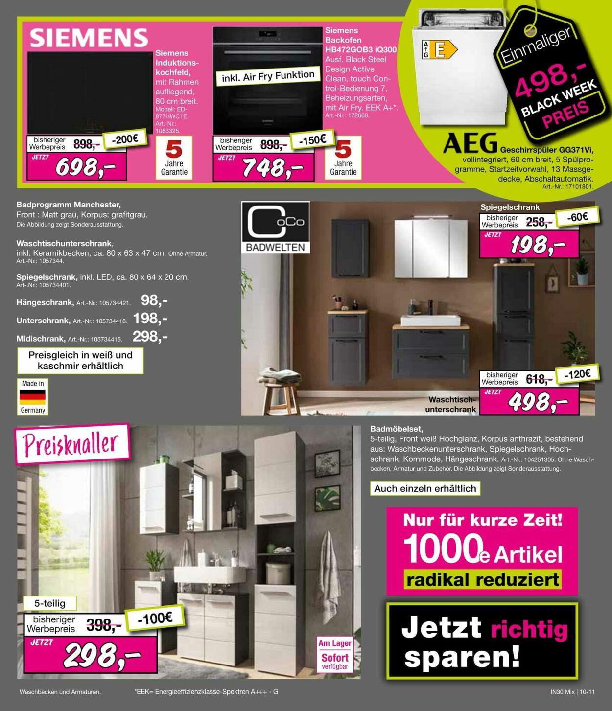 Prospekt Möbel Inhofer 13.11.2025 - 27.11.2025