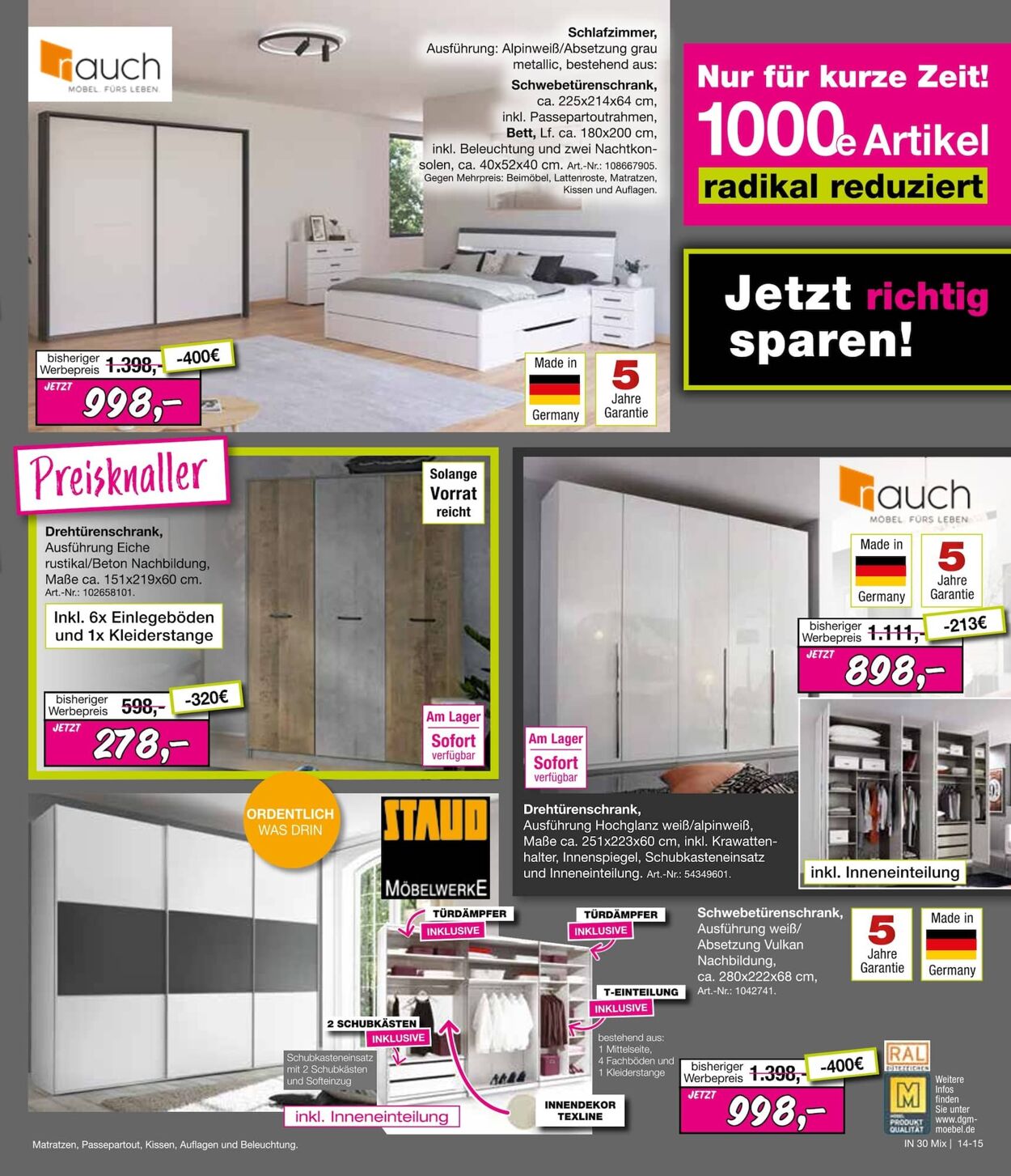 Prospekt Möbel Inhofer 13.11.2025 - 27.11.2025