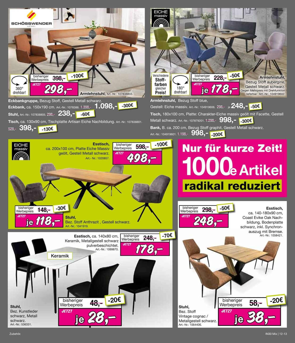 Prospekt Möbel Inhofer 13.11.2025 - 27.11.2025