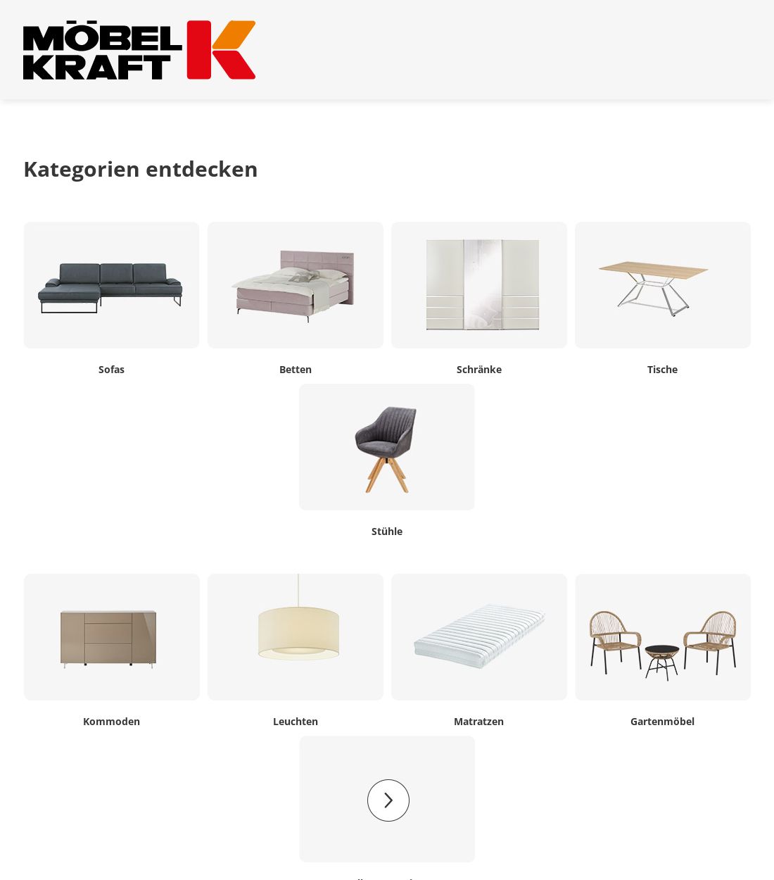 Prospekt Möbel Kraft 07.07.2025 - 16.07.2025