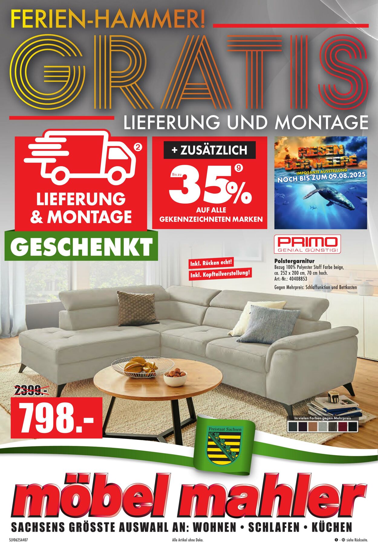 Prospekt Möbel Mahler 02.07.2025 - 16.07.2025