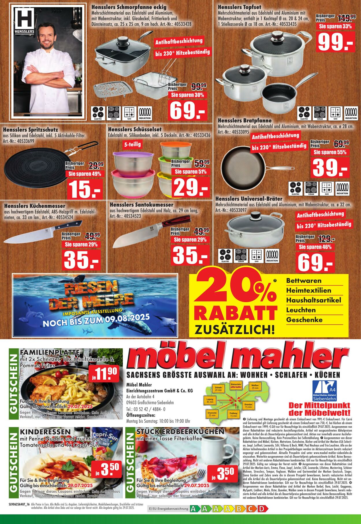 Prospekt Möbel Mahler 02.07.2025 - 16.07.2025
