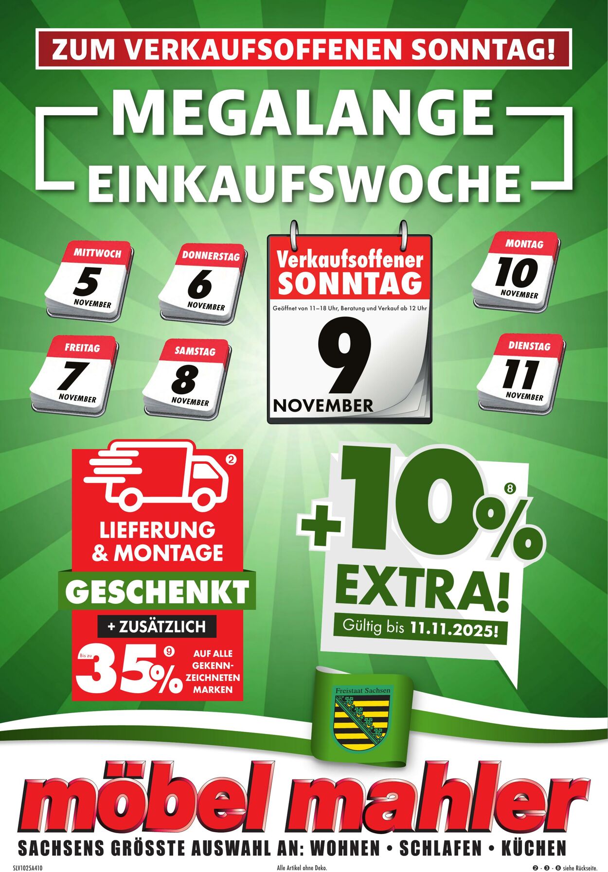 Prospekt Möbel Mahler 05.11.2025 - 19.11.2025