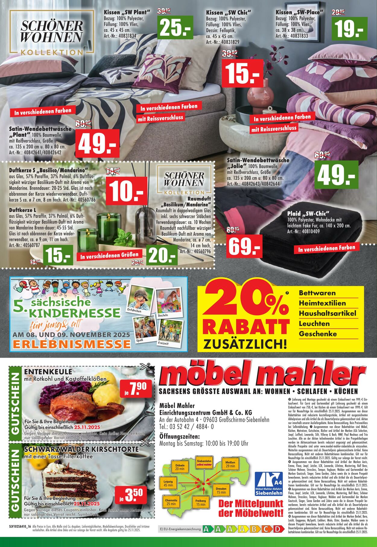 Prospekt Möbel Mahler 05.11.2025 - 19.11.2025