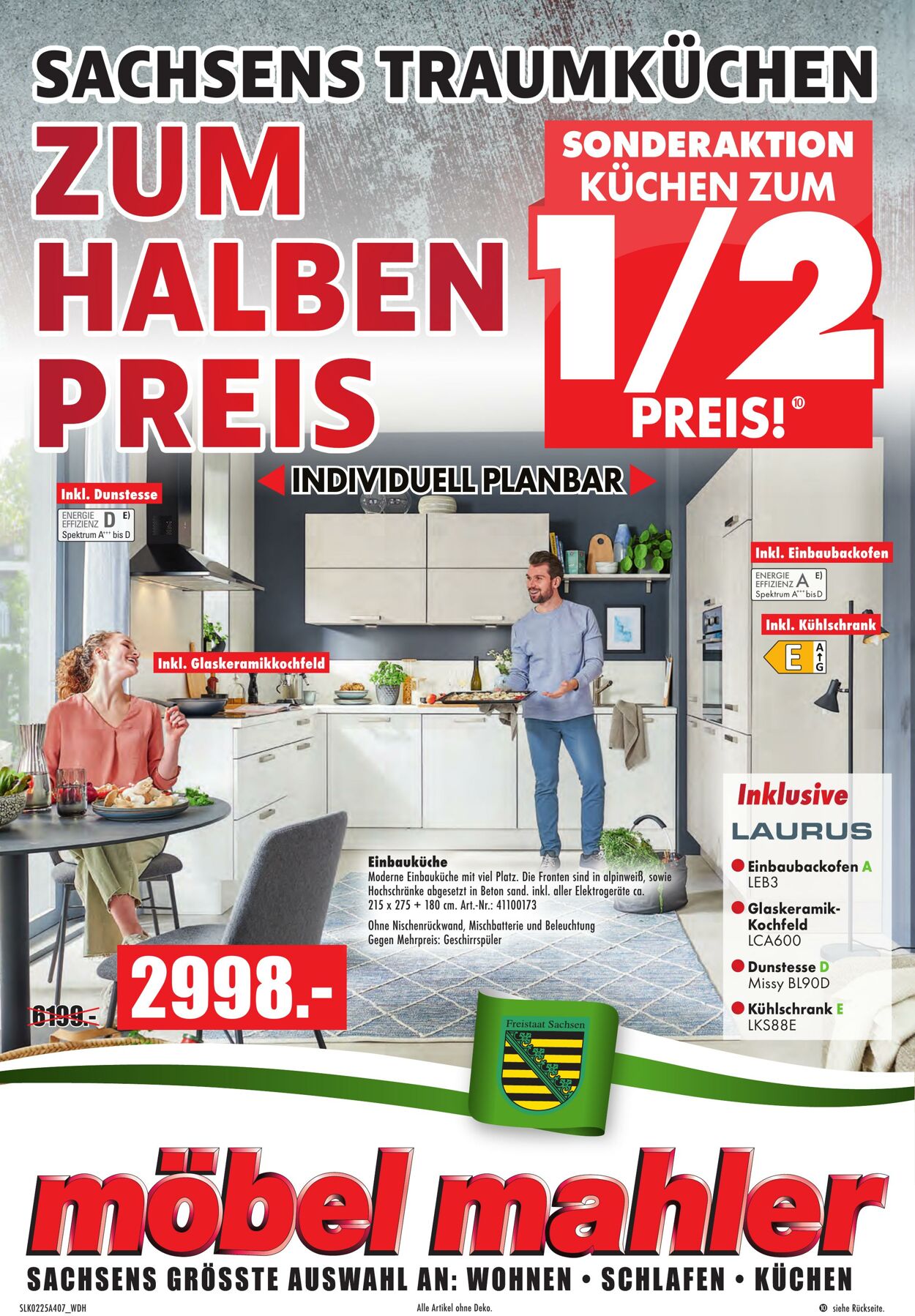 Prospekt Möbel Mahler 28.08.2025 - 04.09.2025