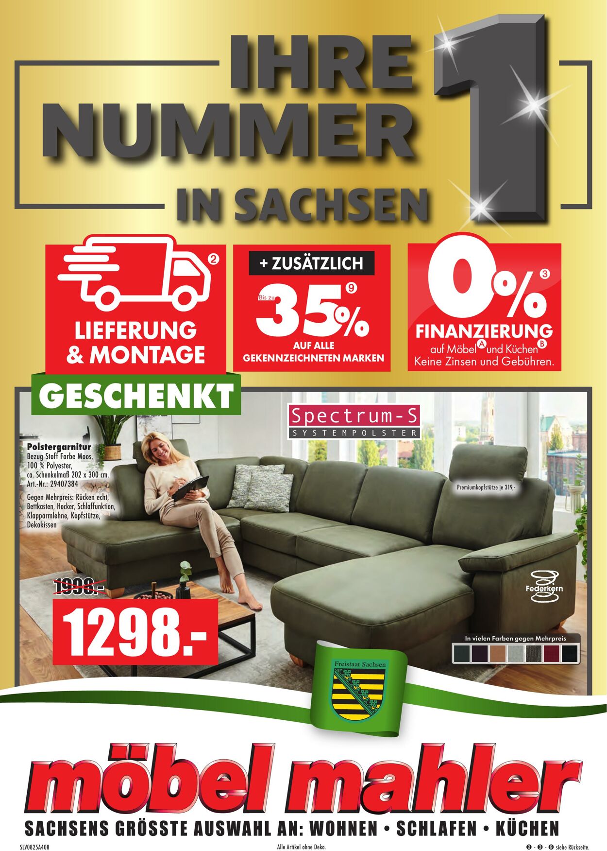 Prospekt Möbel Mahler 28.08.2025 - 04.09.2025