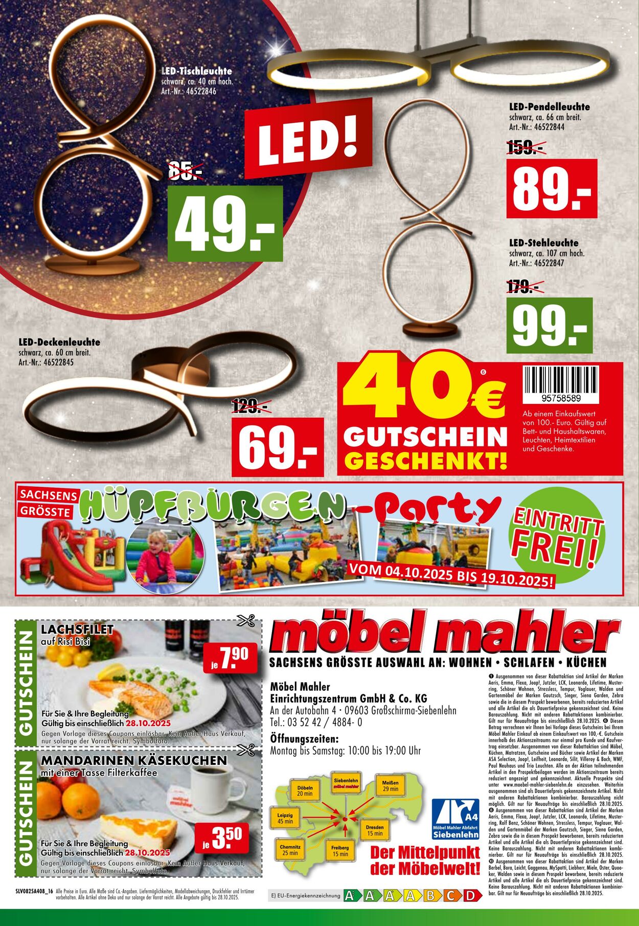 Prospekt Möbel Mahler 16.10.2025 - 30.10.2025