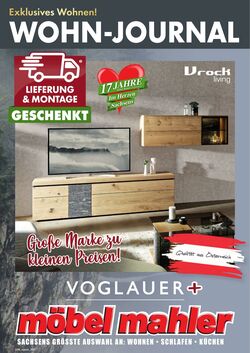 Prospekt Möbel Mahler 26.06.2025 - 03.07.2025