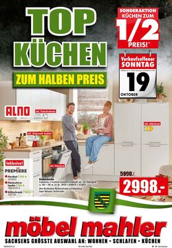 Prospekt Möbel Mahler 20.10.2025 - 03.11.2025