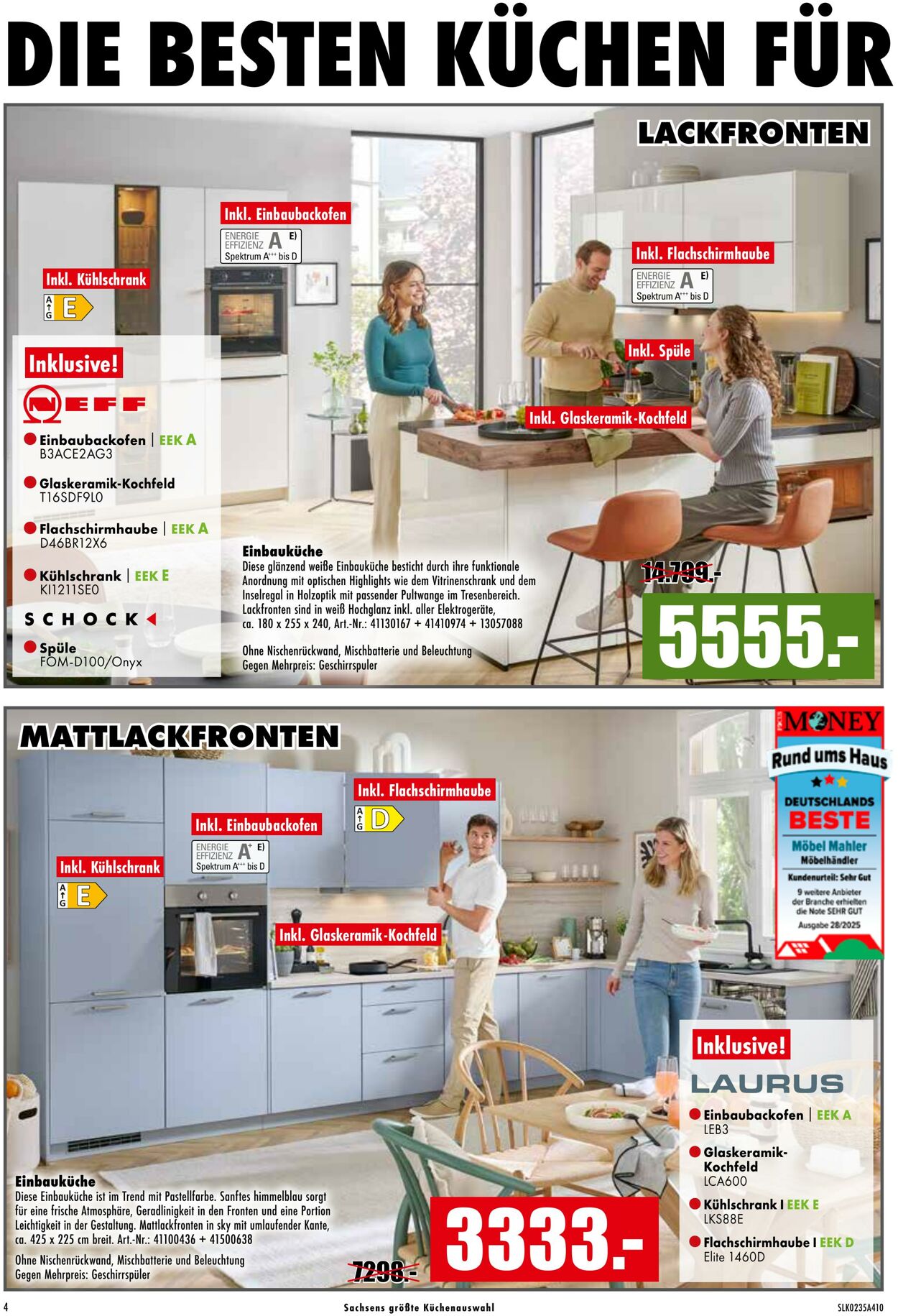 Prospekt Möbel Mahler 02.10.2025 - 16.10.2025