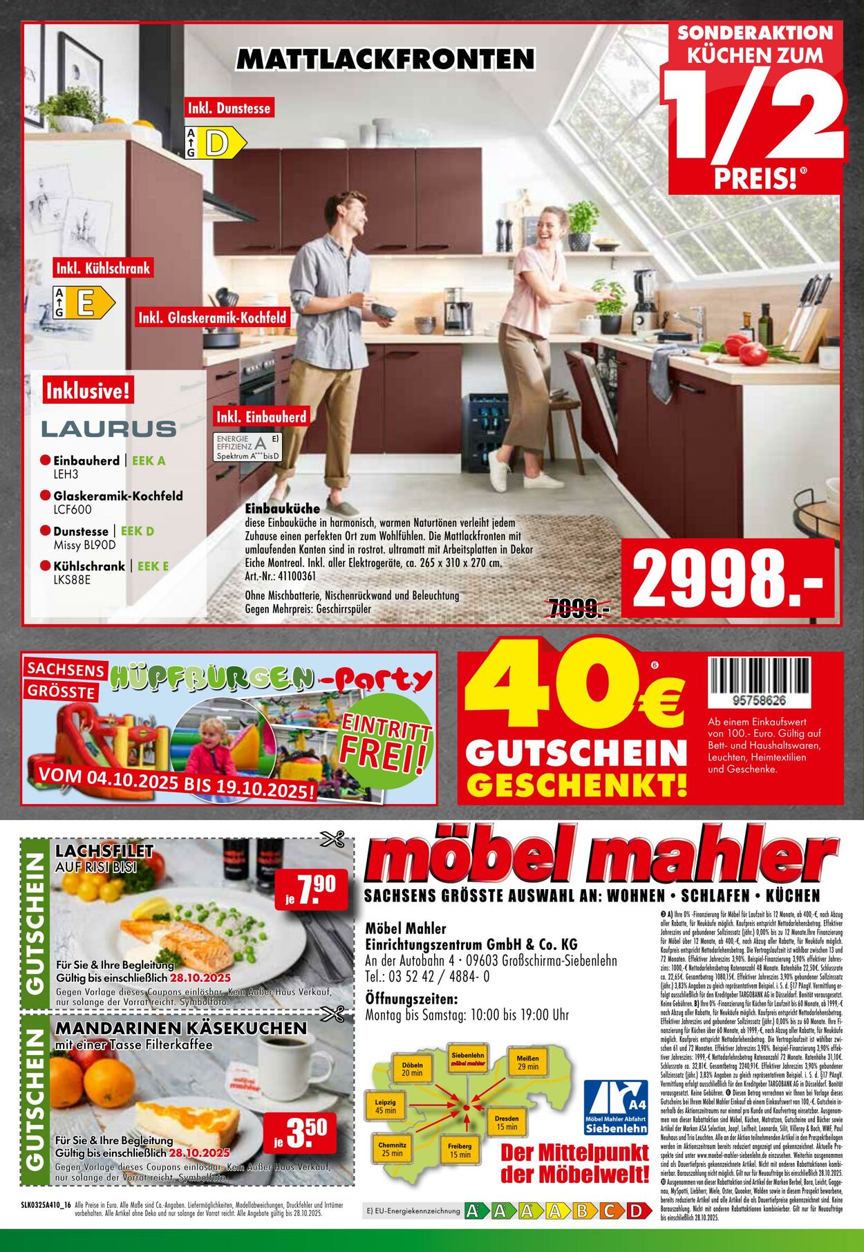 Prospekt Möbel Mahler 02.10.2025 - 16.10.2025