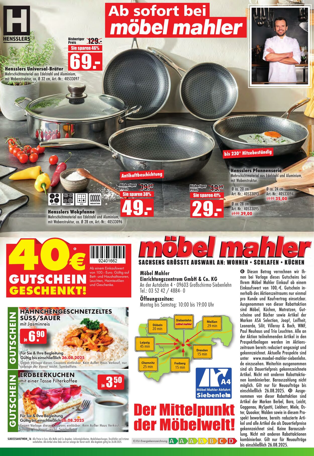 Prospekt Möbel Mahler 13.08.2025 - 27.08.2025